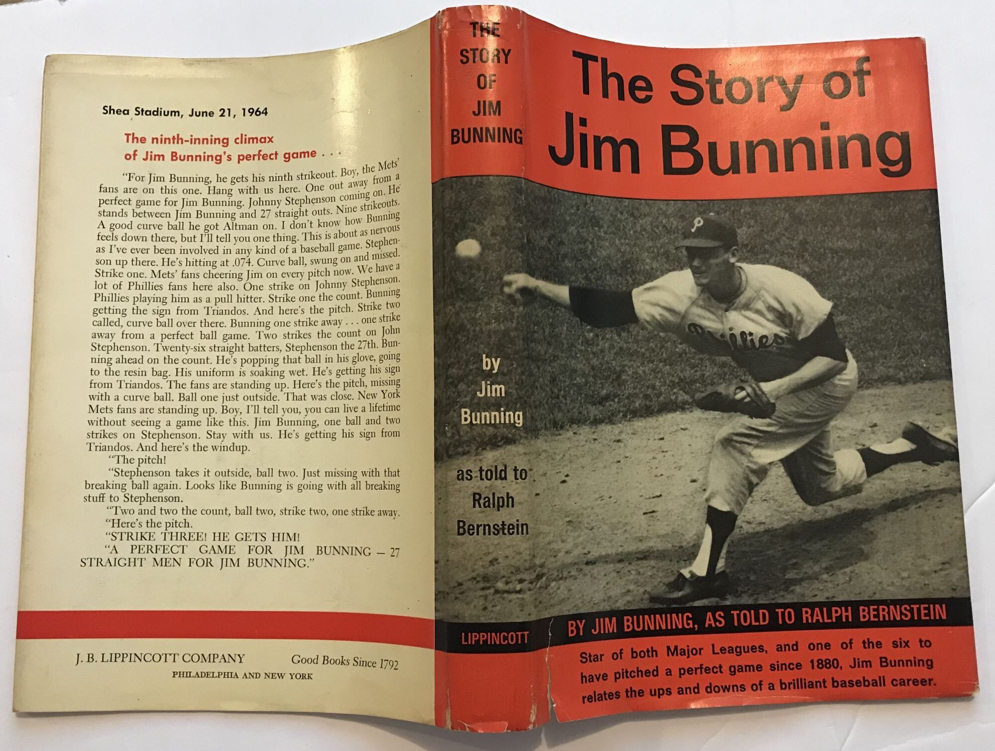 The Story of Jim Bunning | Jim Bunning, Ralph Bernstein | 1st Edition